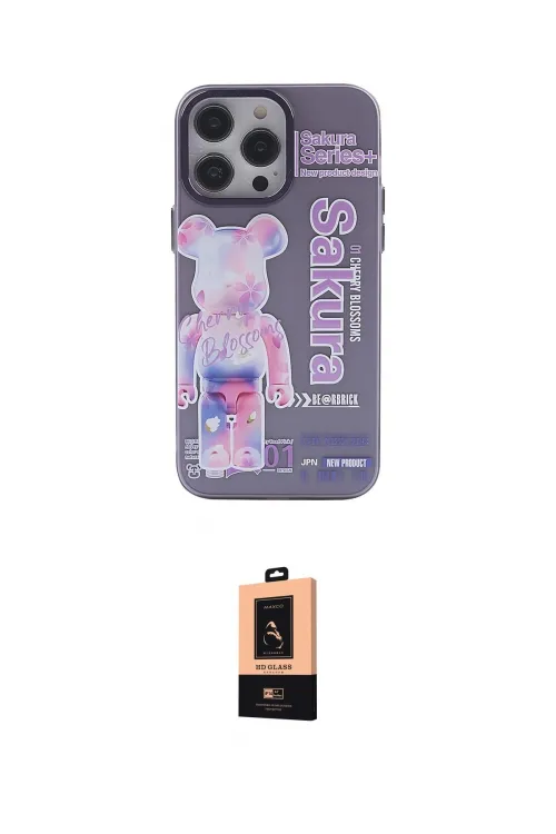 ieg™ iPhone 13 Pro Max Kılıf Zirve Form Özel Seri - Şeffaf Maxco Cam Ekran Koruyucu