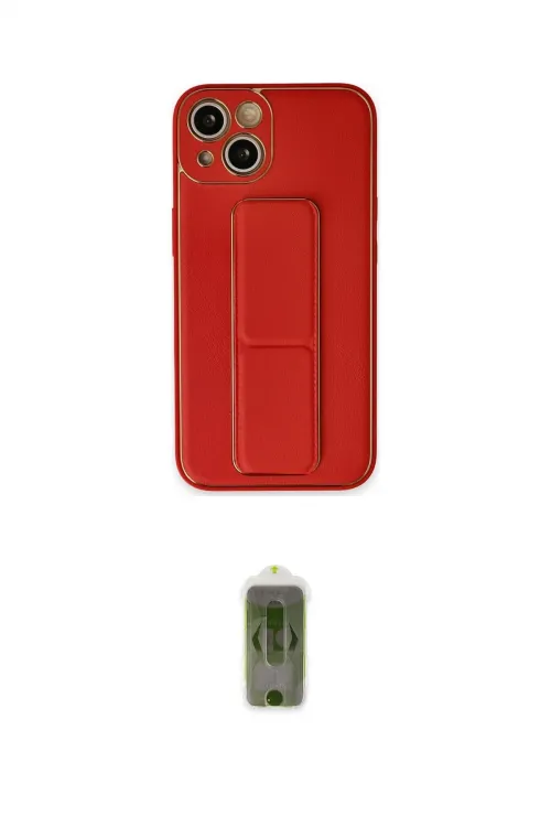 ieg™ iPhone 14 Kılıf Akış Doku - Siyah Joko Magic 5D Hayalet Cam