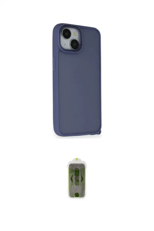 ieg™ iPhone 14 Kılıf Atlas Form - Siyah Joko Magic 5D Hayalet Cam