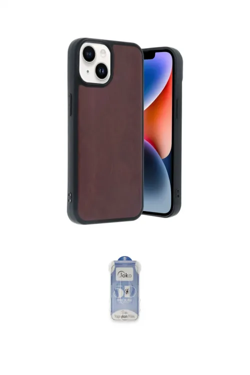 ieg™ iPhone 14 Kılıf Kıvılcım Işık Serisi - Siyah Joko Magic 5D Cam