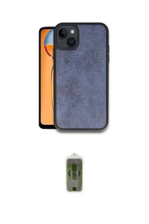 ieg™ iPhone 14 Kılıf Kıvılcım Işık Serisi - Siyah Joko Magic 5D Hayalet Cam