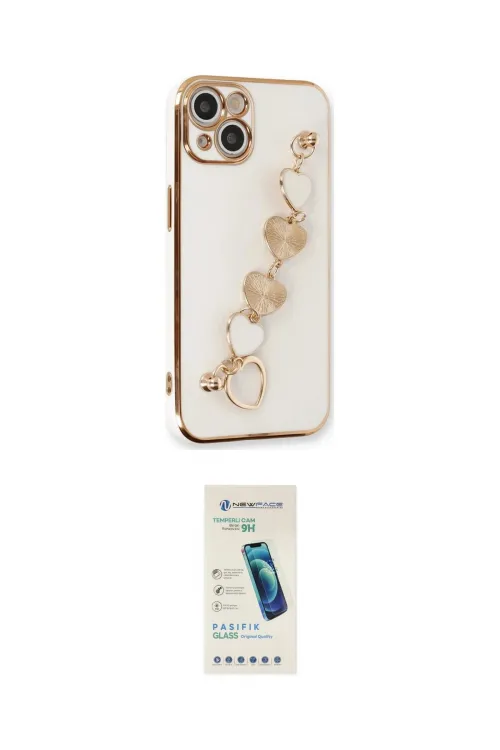 ieg™ iPhone 14 Kılıf Nova Işık Prime - Şeffaf Pasifik Cam Ekran Koruyucu