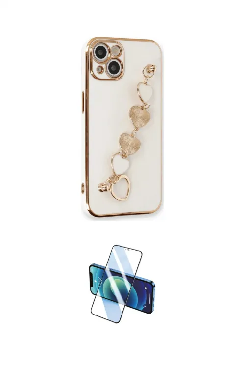 ieg™ iPhone 14 Kılıf Nova Işık Prime - Siyah 3D Antistatik Cam Ekran Koruyucu