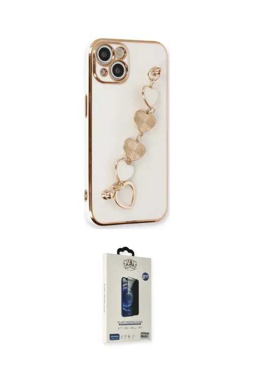ieg™ iPhone 14 Kılıf Nova Işık Prime - Siyah Bilvis Hayalet Cam Ekran Koruyucu