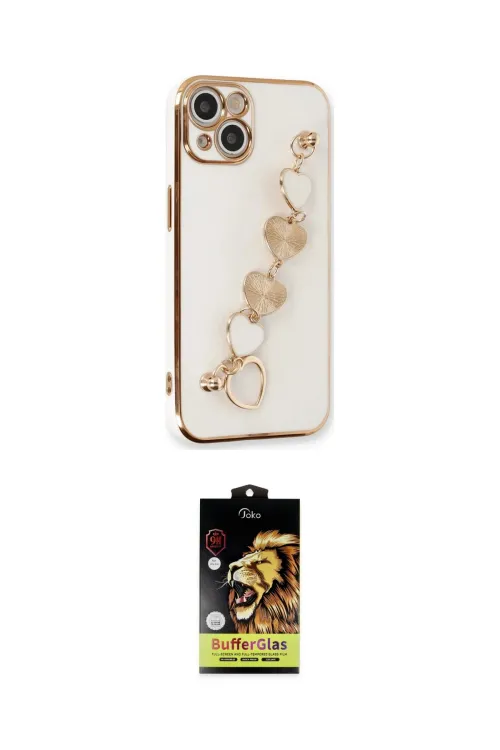 ieg™ iPhone 14 Kılıf Nova Işık Prime - Siyah Buffer Cam Ekran Koruyucu