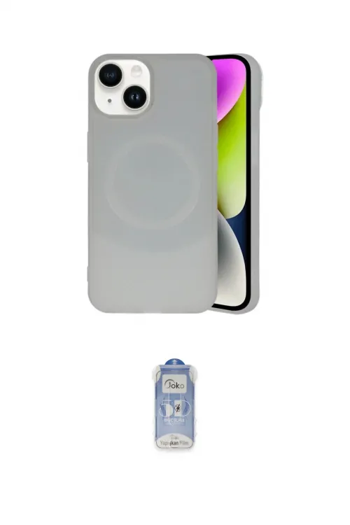 ieg™ iPhone 14 Kılıf Ufuk Serisi - Siyah Joko Magic 5D Cam