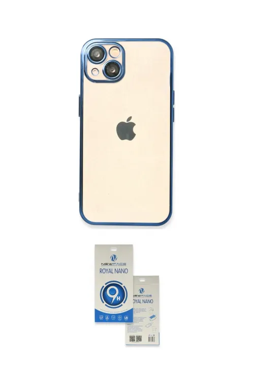 ieg™ iPhone 14 Kılıf Vadi Minimal - Şeffaf Royal Nano Ekran Koruyucu