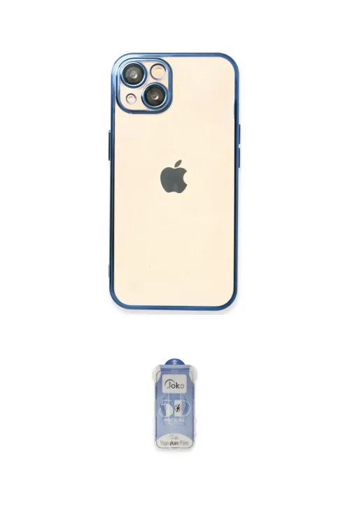 ieg™ iPhone 14 Kılıf Vadi Minimal - Siyah Joko Magic 5D Cam