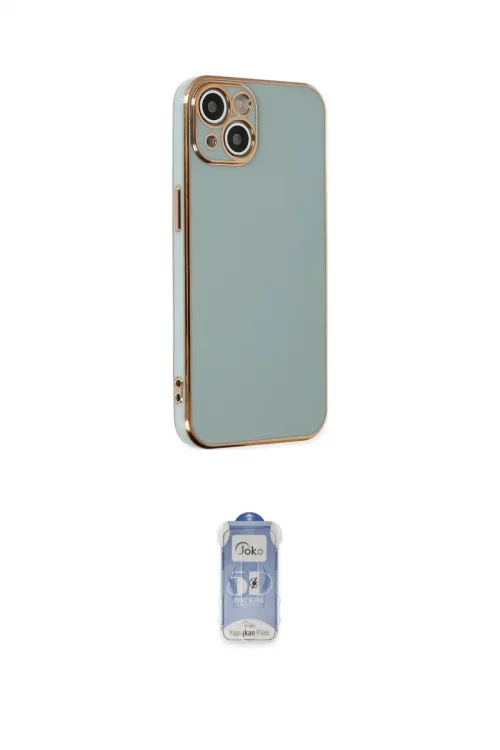 ieg™ iPhone 14 Kılıf Yankı Serisi - Siyah Joko Magic 5D Cam