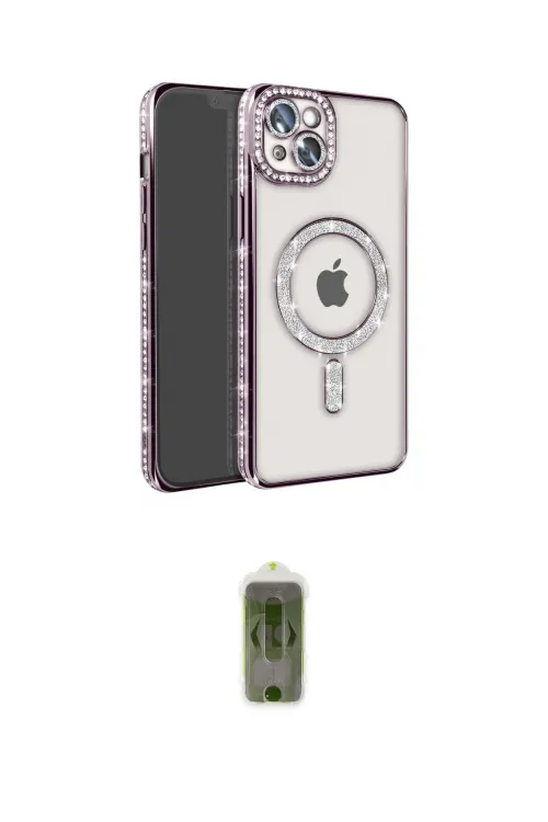 ieg™ iPhone 14 Kılıf Zirve Doku Prime - Siyah Joko Magic 5D Hayalet Cam