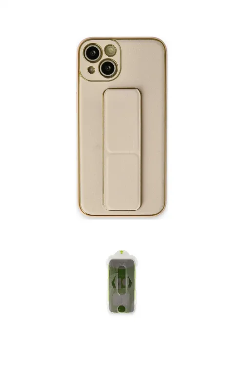 ieg™ iPhone 14 Plus Kılıf Akış Doku - Siyah Joko Magic 5D Hayalet Cam