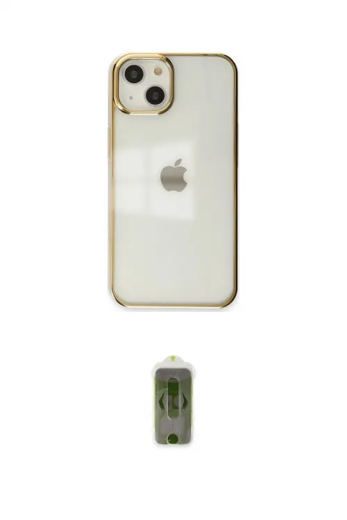 ieg™ iPhone 14 Plus Kılıf Doruk Doku Prime - Siyah Joko Magic 5D Hayalet Cam