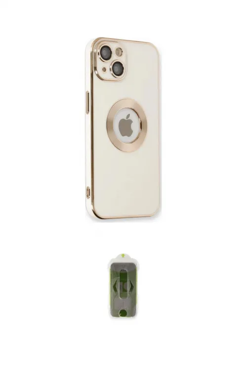 ieg™ iPhone 14 Plus Kılıf İz Form Serisi - Siyah Joko Magic 5D Hayalet Cam