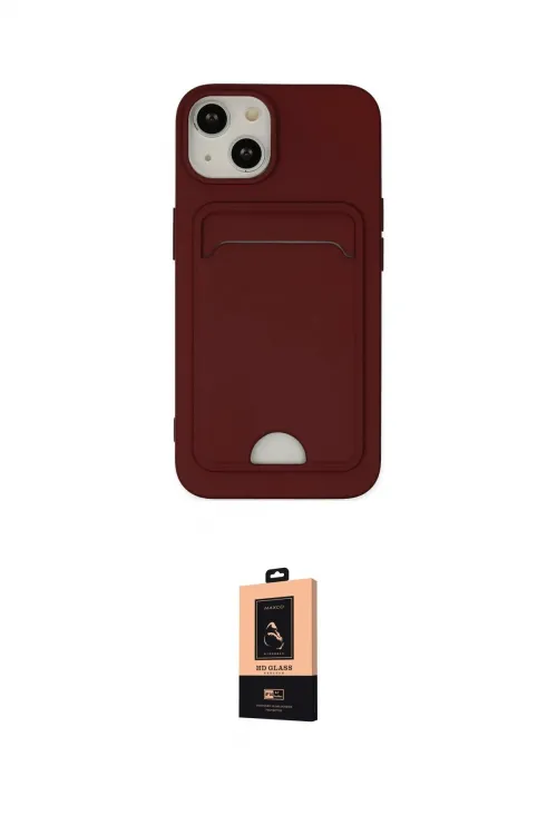 ieg™ iPhone 14 Plus Kılıf Vadi Çizgi Prime - Şeffaf Maxco Cam Ekran Koruyucu