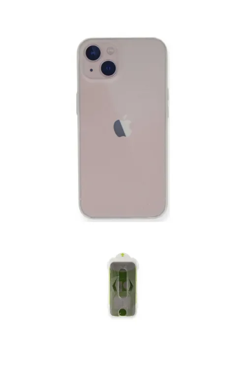 ieg™ iPhone 14 Plus Kılıf Yadigar Yansıma Serisi - Siyah Joko Magic 5D Hayalet Cam