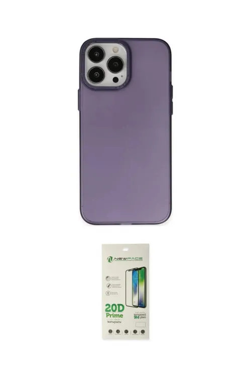 ieg™ iPhone 14 Pro Kılıf Ahenk Çizgi Prime - Siyah 20D Premium Cam Ekran Koruyucu
