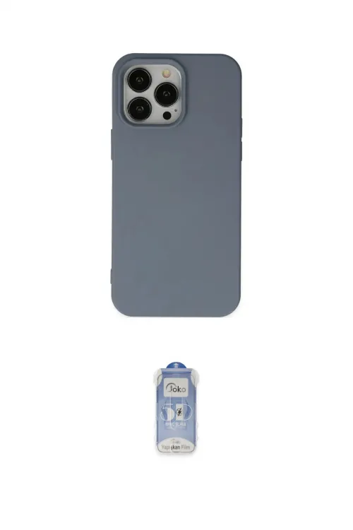 ieg™ iPhone 14 Pro Kılıf Ahenk Serisi - Siyah Joko Magic 5D Cam