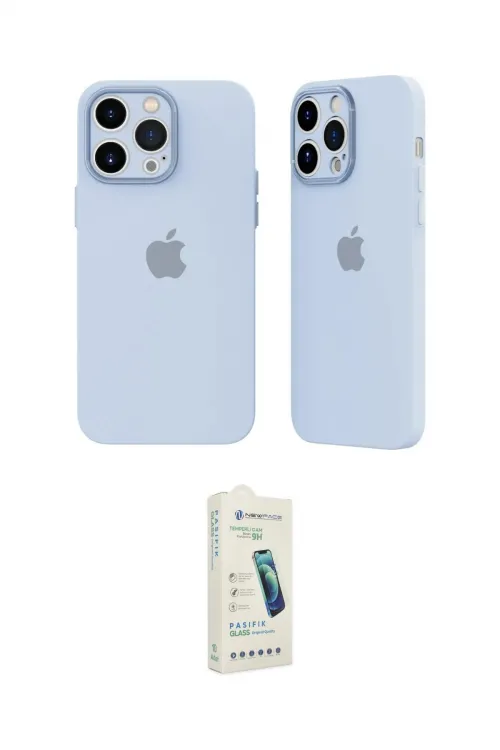 ieg™ iPhone 14 Pro Kılıf Atlas Minimal Prime - Şeffaf Pasifik Cam Ekran Koruyucu