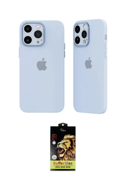 ieg™ iPhone 14 Pro Kılıf Atlas Minimal Prime - Siyah Buffer Cam Ekran Koruyucu