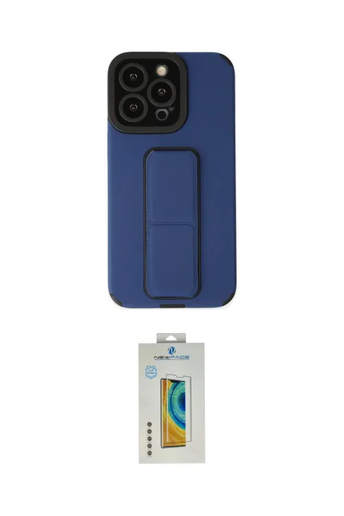 ieg™ iPhone 14 Pro Kılıf Çekirdek Yansıma - Siyah Polymer Nano Ekran Koruyucu
