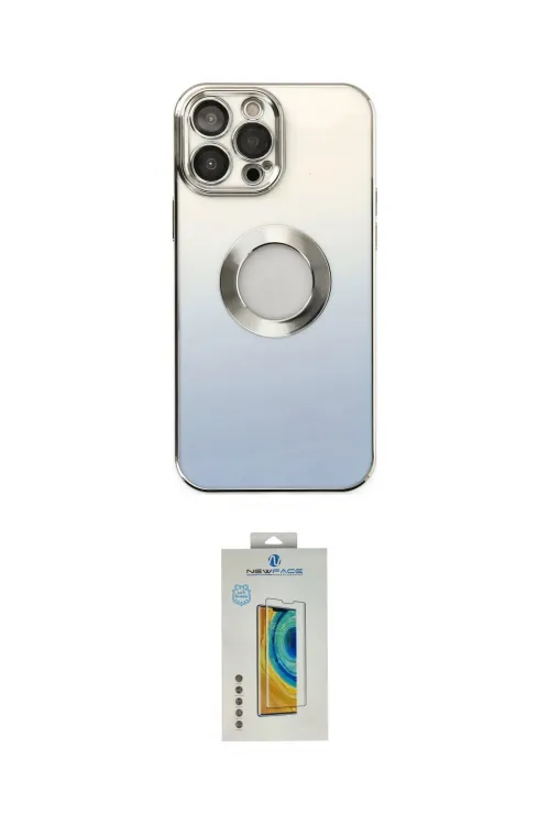 ieg™ iPhone 14 Pro Kılıf Kutup Yansıma Özel Seri - Siyah Polymer Nano Ekran Koruyucu
