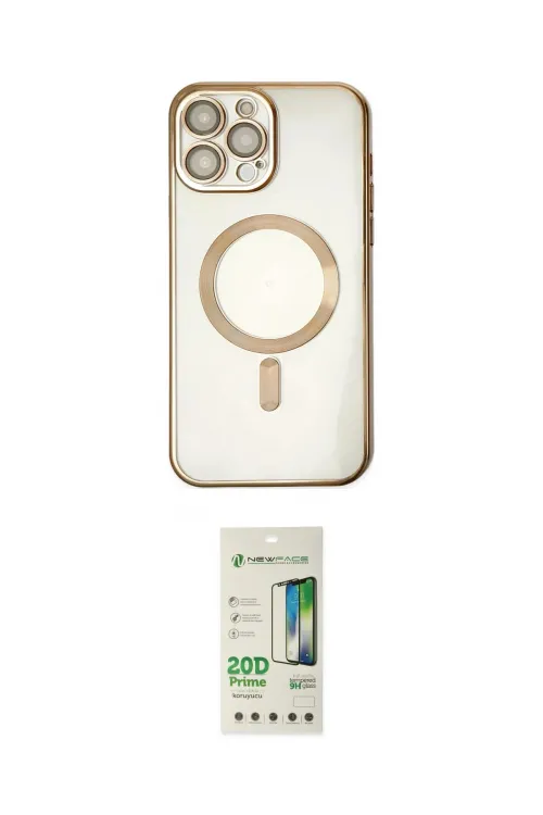 ieg™ iPhone 14 Pro Kılıf Nova Işık Özel Seri - Siyah 20D Premium Cam Ekran Koruyucu