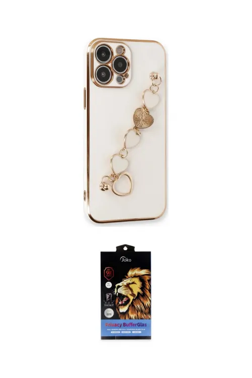 ieg™ iPhone 14 Pro Kılıf Nova Işık Prime - Siyah Buffer Hayalet Cam Ekran Koruyucu