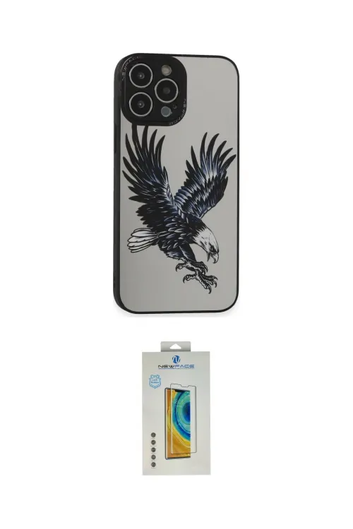 ieg™ iPhone 14 Pro Kılıf Odak Klasik Serisi - Siyah Polymer Nano Ekran Koruyucu