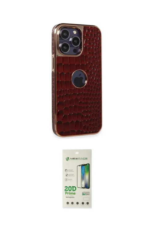 ieg™ iPhone 14 Pro Kılıf Ufuk Form Prime - Siyah 20D Premium Cam Ekran Koruyucu