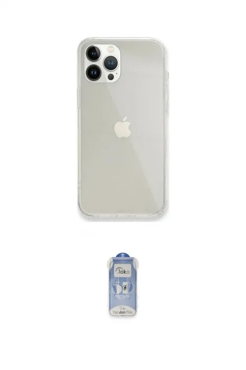 ieg™ iPhone 14 Pro Kılıf Vadi Asil Prime - Siyah Joko Magic 5D Cam