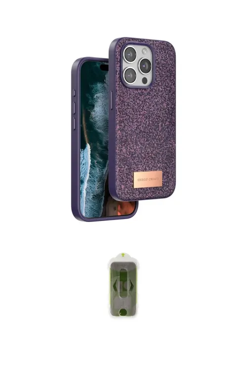 ieg™ iPhone 14 Pro Kılıf Vadi Klasik Serisi - Siyah Joko Magic 5D Hayalet Cam