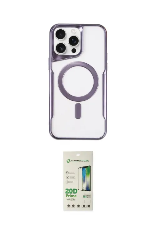ieg™ iPhone 14 Pro Kılıf Yadigar Klasik Özel Seri - Siyah 20D Premium Cam Ekran Koruyucu