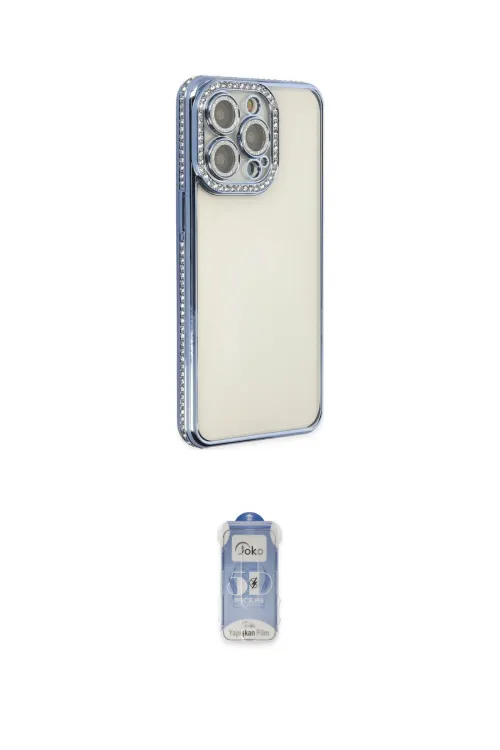 ieg™ iPhone 14 Pro Kılıf Yörünge Koleksiyonu - Siyah Joko Magic 5D Cam