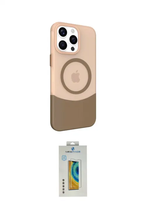 ieg™ iPhone 14 Pro Max Kılıf Çekirdek Asil Özel Seri - Siyah Polymer Nano Ekran Koruyucu