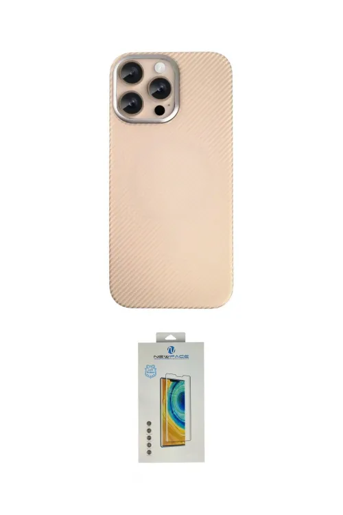 ieg™ iPhone 14 Pro Max Kılıf Eksen Prime - Siyah Polymer Nano Ekran Koruyucu