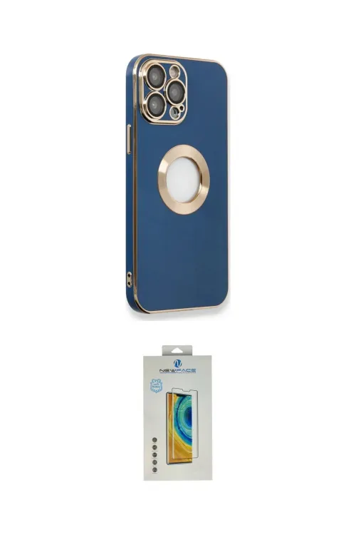 ieg™ iPhone 14 Pro Max Kılıf İz Form Serisi - Siyah Polymer Nano Ekran Koruyucu