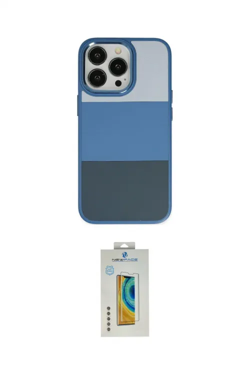 ieg™ iPhone 14 Pro Max Kılıf Kutup Özel Seri - Siyah Polymer Nano Ekran Koruyucu
