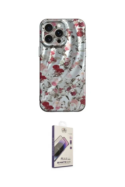 ieg™ iPhone 14 Pro Max Kılıf Nova Doku Prime - Siyah Bilvis 3D Mat Cam Ekran Koruyucu