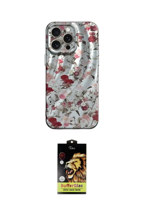 ieg™ iPhone 14 Pro Max Kılıf Nova Doku Prime - Siyah Buffer Cam Ekran Koruyucu