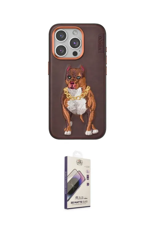 ieg™ iPhone 14 Pro Max Kılıf Nova Form Koleksiyonu - Siyah Bilvis 3D Mat Cam Ekran Koruyucu