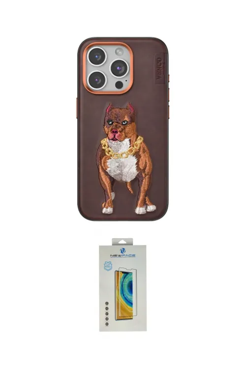 ieg™ iPhone 14 Pro Max Kılıf Nova Form Koleksiyonu - Siyah Polymer Nano Ekran Koruyucu