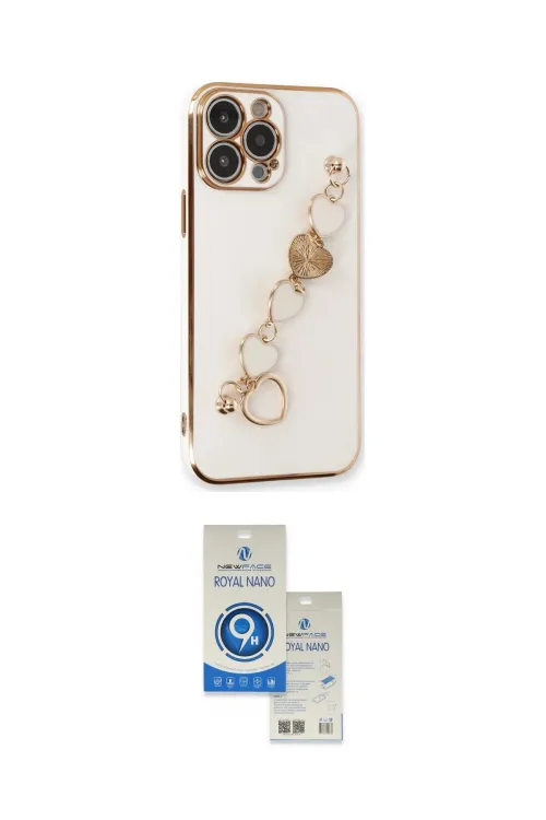 ieg™ iPhone 14 Pro Max Kılıf Nova Işık Prime - Şeffaf Royal Nano Ekran Koruyucu