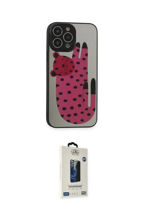 ieg™ iPhone 14 Pro Max Kılıf Odak Klasik Serisi - Siyah Bilvis Hayalet Cam Ekran Koruyucu