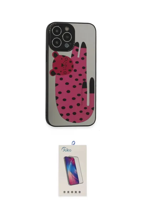 ieg™ iPhone 14 Pro Max Kılıf Odak Klasik Serisi - Siyah Joko 5D Cam