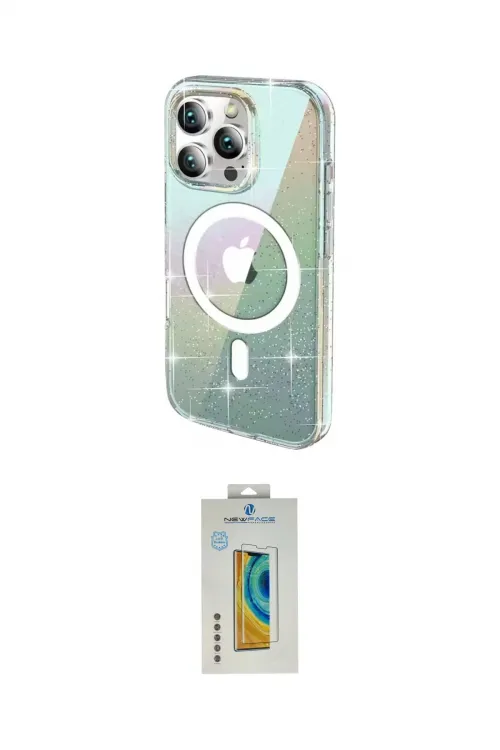 ieg™ iPhone 14 Pro Max Kılıf Odak Modern Serisi - Siyah Polymer Nano Ekran Koruyucu