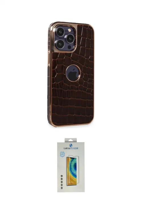 ieg™ iPhone 14 Pro Max Kılıf Ufuk Form Prime - Siyah Polymer Nano Ekran Koruyucu