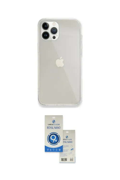 ieg™ iPhone 14 Pro Max Kılıf Vadi Asil Prime - Şeffaf Royal Nano Ekran Koruyucu