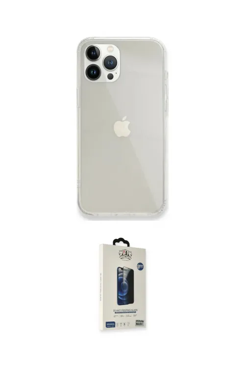 ieg™ iPhone 14 Pro Max Kılıf Vadi Asil Prime - Siyah Bilvis Hayalet Cam Ekran Koruyucu