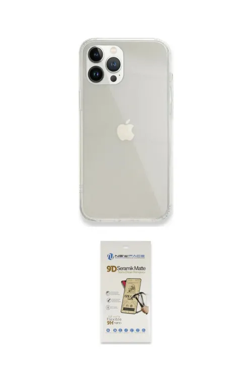 ieg™ iPhone 14 Pro Max Kılıf Vadi Asil Prime - Siyah Mat Seramik Nano Ekran Koruyucu