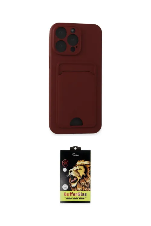 ieg™ iPhone 14 Pro Max Kılıf Vadi Çizgi Prime - Siyah Buffer Cam Ekran Koruyucu